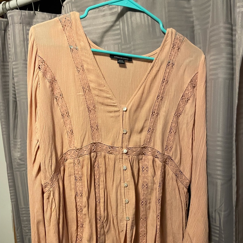 American Eagle Boho Shirt